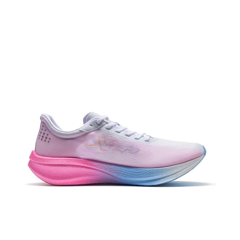 XTEP 260X 1.0 Running Shoes Men Low Top Sail White/Fluorescent Cherry Blossom Pink-1