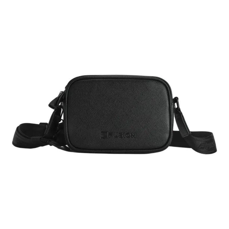 FILA FUSION PU Shoulder Bag, Crossbody Bag Regular Unisex Pitch Black-2