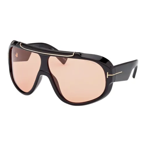 TOM FORD Photochormatic Rellen Shield Frame Sunglasses