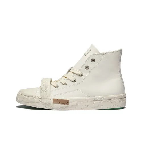 WCBL Non Trendy Anti Slip And Wear Resistant Height Increasing Coverage High Top Casual Leggings shoes Unisex Hemp White