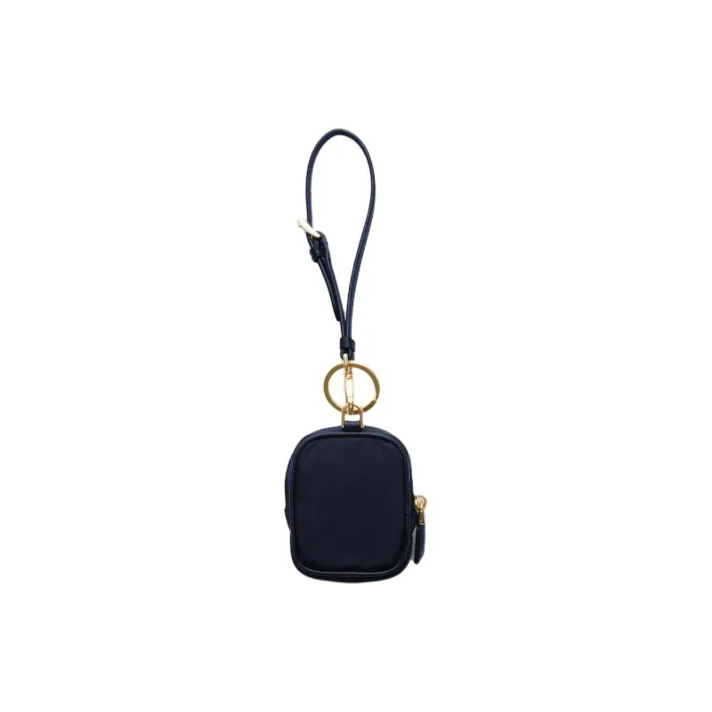 PRADA Re-Edition Recycled Nylon Clutch Mini Women's Blue-1
