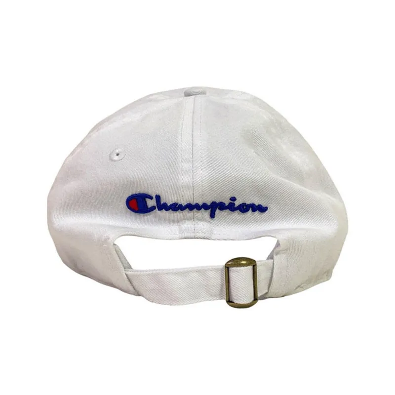 Champion Cotton Baseball Caps Unisex White-2