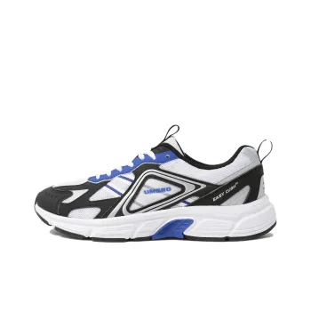 Umbro Etr 002 Wear-Resistant Cushioning Slip-Resistant Low-Top Running Shoes Unisex Black White Blue
