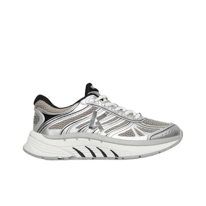 KENZO Pace Metallic Mesh Sneakers-1