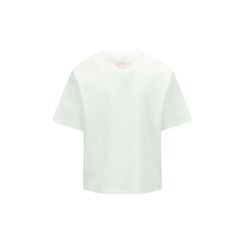 EVISU Batwing Sleeve T Shirt Women's White-1