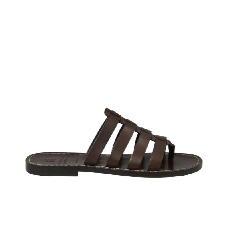 Brunello Cucinelli Caged Slip-On Sandals-1