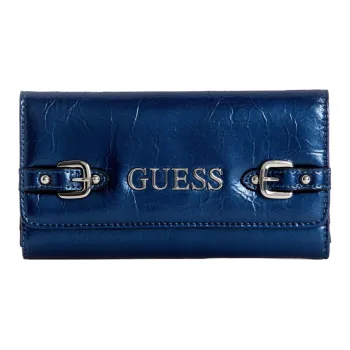 GUESS Artificial Leather Clutch Women's Marine Blue