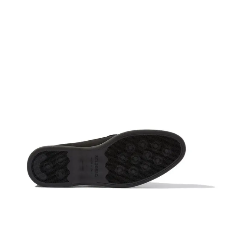 SCAROSSO Ludovico Round Toe Slip On Loafers-4