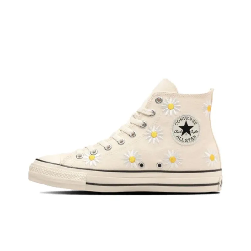 Converse All Star Canvas Shoes Unisex High Top Ecru-0