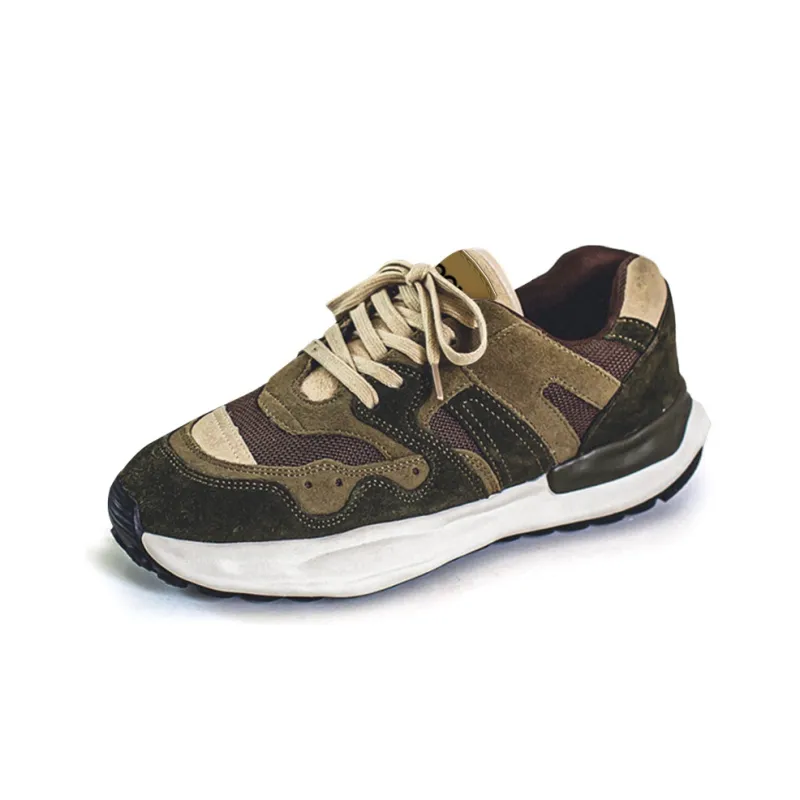 OUGLEMEN Gift Box Set Shock Absorbers With Abrasion Resistant And Slip Resistant Properties Low Top Casual Shoes Men's-10