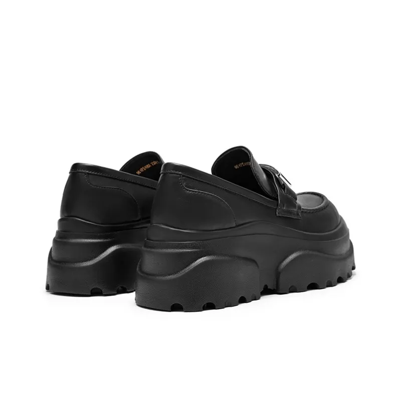 CHERYKALLY Loafers Women's Black/Beige-5