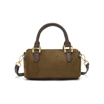 UNITE STAR PU Boston Bag, Handbag, Crossbody Bag Women's Brown