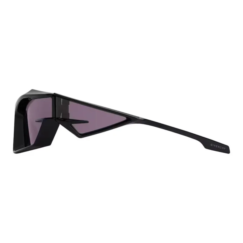 Givenchy Injection Molded Irregular Shape Sunglasses Women's Black-2