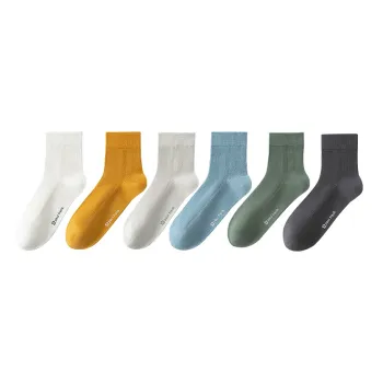 PAUL FRANK Mid Calf Socks Men's 6 Pack