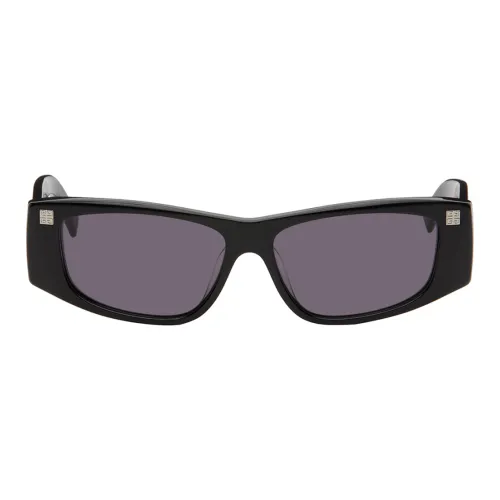 GIVENCHY Irregular Shape Sunglasses Women's Black