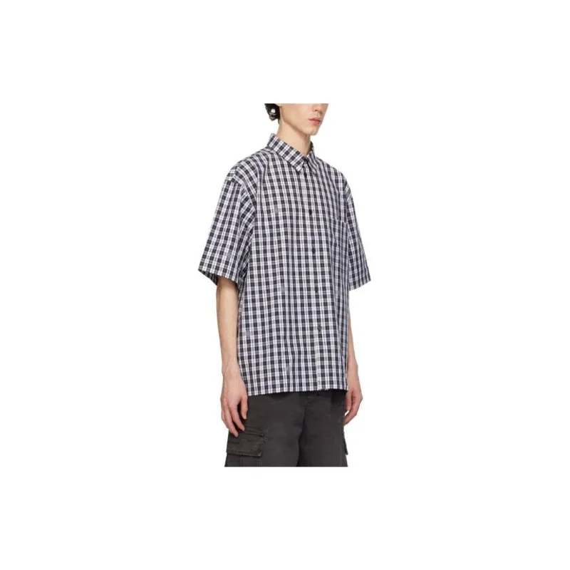 Givenchy 4G Checked Cotton Shirt-2