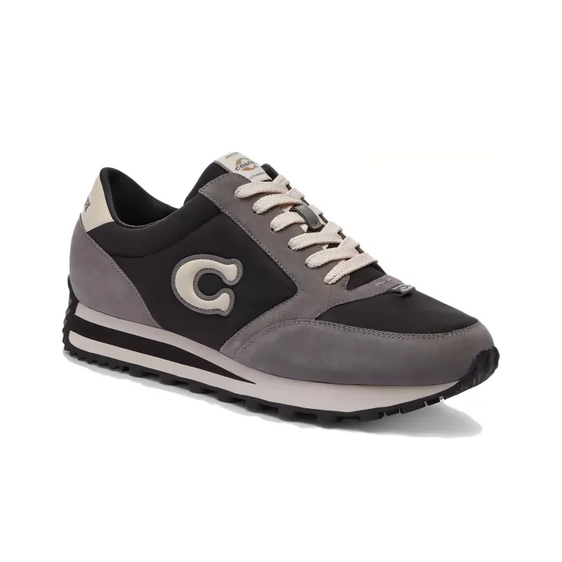 COACH Low Top Casual Shoes Men's Gray-1