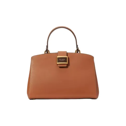 Kate Spade Katy Textured Leather Handbag, Shoulder Bag, Crossbody Bag Women's Brown