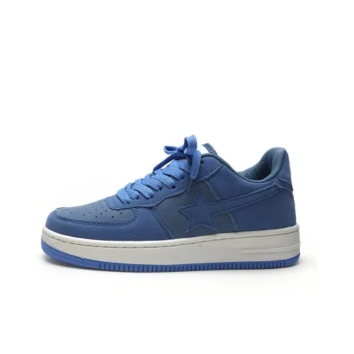 STUR YSN Skateboard Shoes Unisex Low-Top Blue