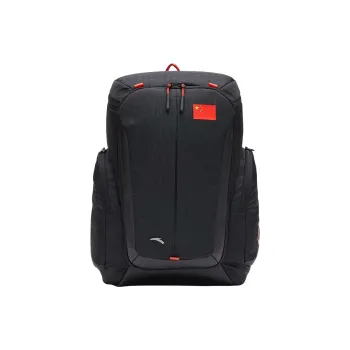 Anta Polyester Backpack Regular Men's Basic Black