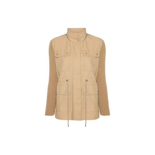 Moncler SS24 Jackets Women's Light Brown