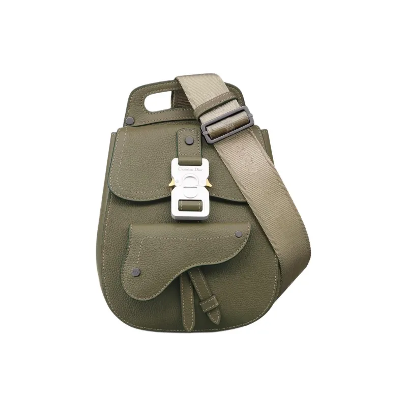 DIOR Gallop Grained Calfskin Sling Bag Crossbody Bag Shoulder Bag Regular Men's Khaki-1