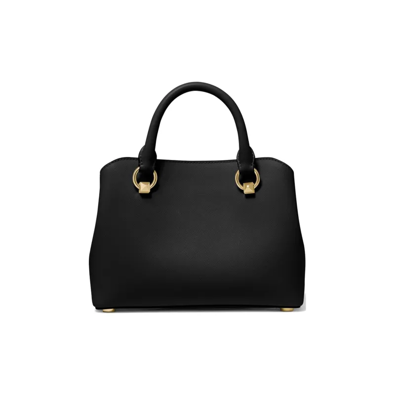 MICHAEL KORS Edith Leather Shoulder Bag Crossbody Bag Handbag Small Size Women's Pure Black-2