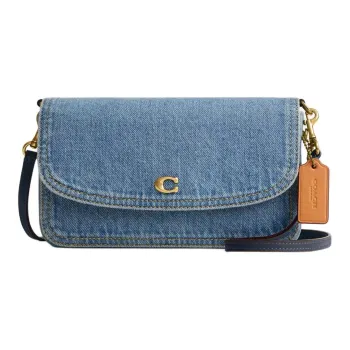 COACH Hayden Denim Shoulder Bag Crossbody Bag Small Size Women's Indigo