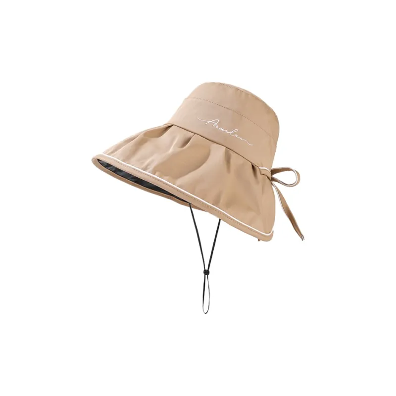 AAJF Vinyl Sun Protection Hats Women's-3