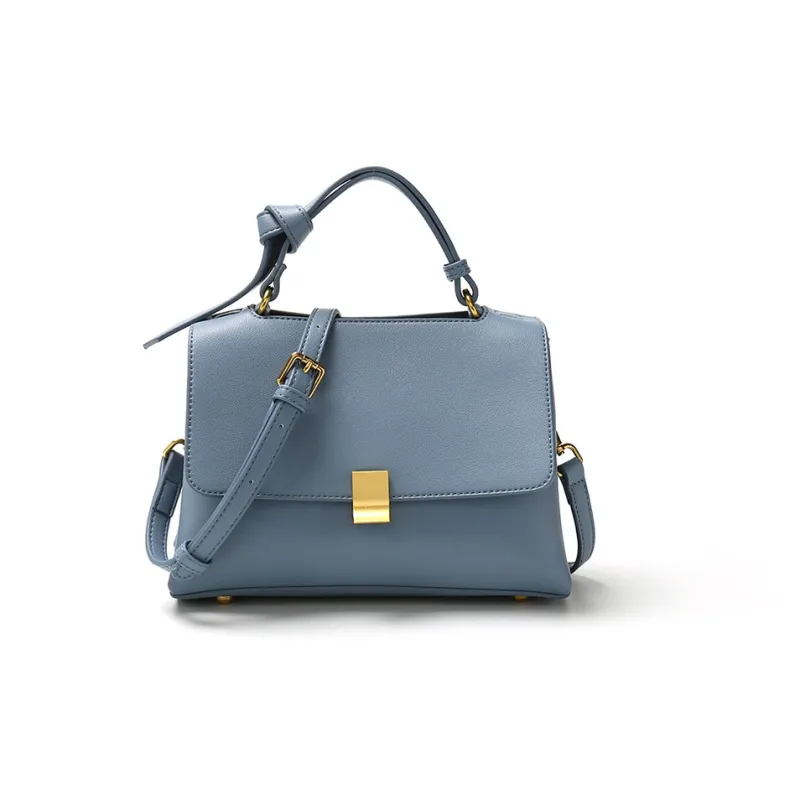 Carksky Cow Leather Shoulder Bag Crossbody Bag Handbag Regular Women's White/Black/Yellow/Blue/Brown/Khaki-14