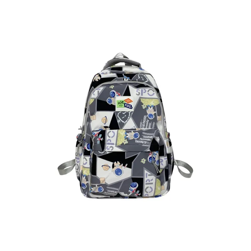 GEERDUN Composite Fabric Backpack Regular Unisex-0
