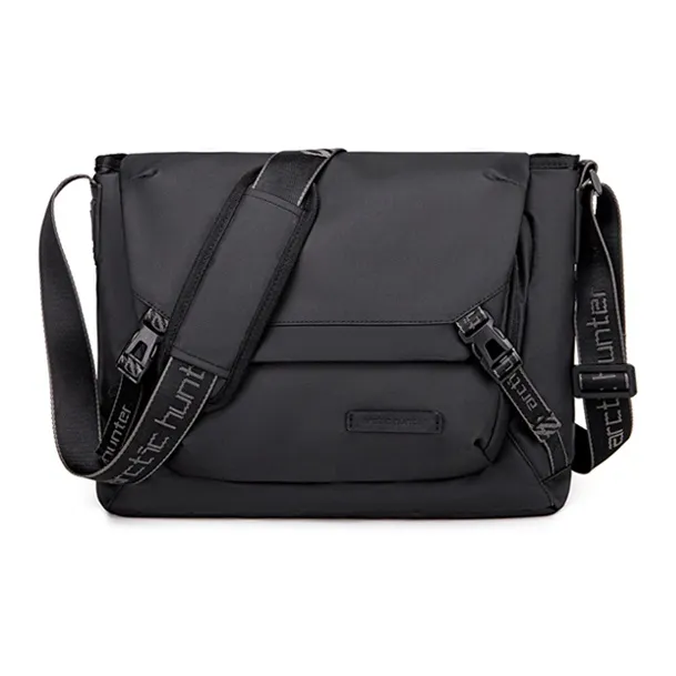 ARCTIC HUNTER Polyester Shoulder Bag Crossbody Bag Regular Unisex Black/Red/Gray-0