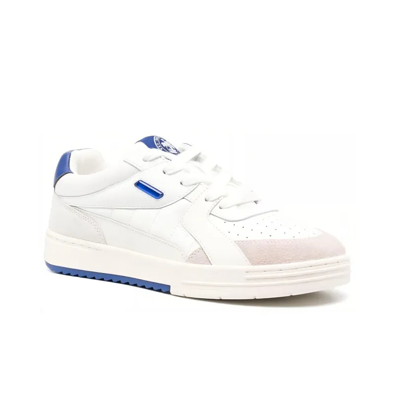 PALM ANGELS Palm University Sneaker White Blue-1