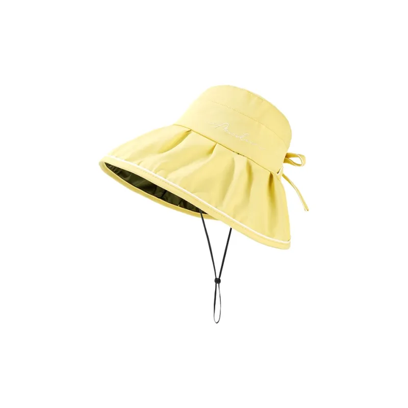 AAJF Vinyl Sun Protection Hats Women's-2