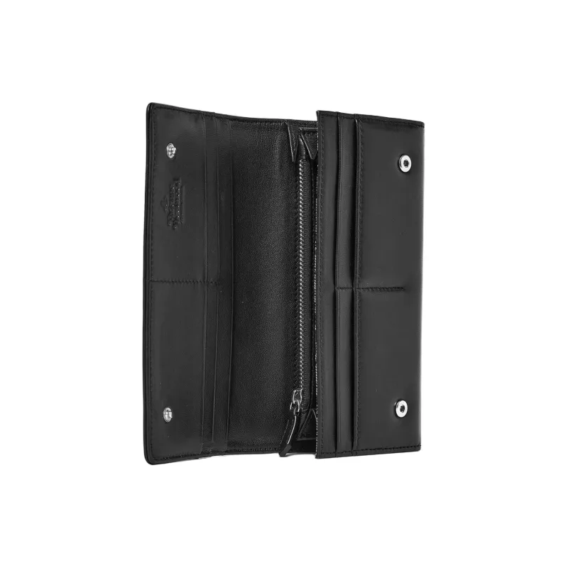 Vivienne Westwood Lambskin Wallet Women's Black-3