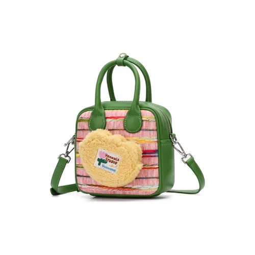 VANWALK PU Crossbody One Shoulder Handbags Regular Women's Spring Flower Room/Secret Garden/Chestnut Flower Room