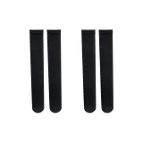 Over-The-Knee Socks-Black (2 Pairs)
