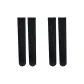 Over-The-Knee Socks-Black (2 Pairs)