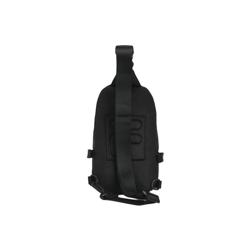 FILA Fabric Sling Bag Extra Small Men's Jet Black-3