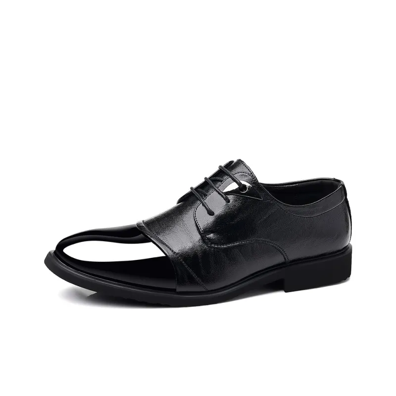 Batotem Dress Shoes Men Low Top Black-0