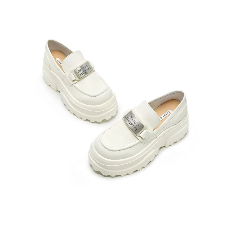 CHERYKALLY Loafers Women's Black/Beige-8