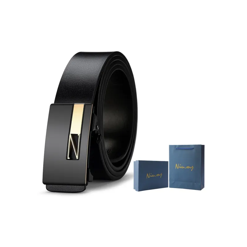 NIUMJ Leather Belts Men-0