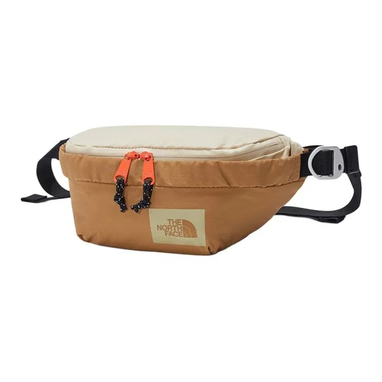 THE NORTH FACE Recycled Nylon One Shoulder Crossbody Fanny Pack Regular Unisex Brown-1