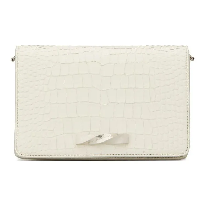 Giuseppe Zanotti/GZ Leather Shoulder Bag Crossbody Bag Women's White-0