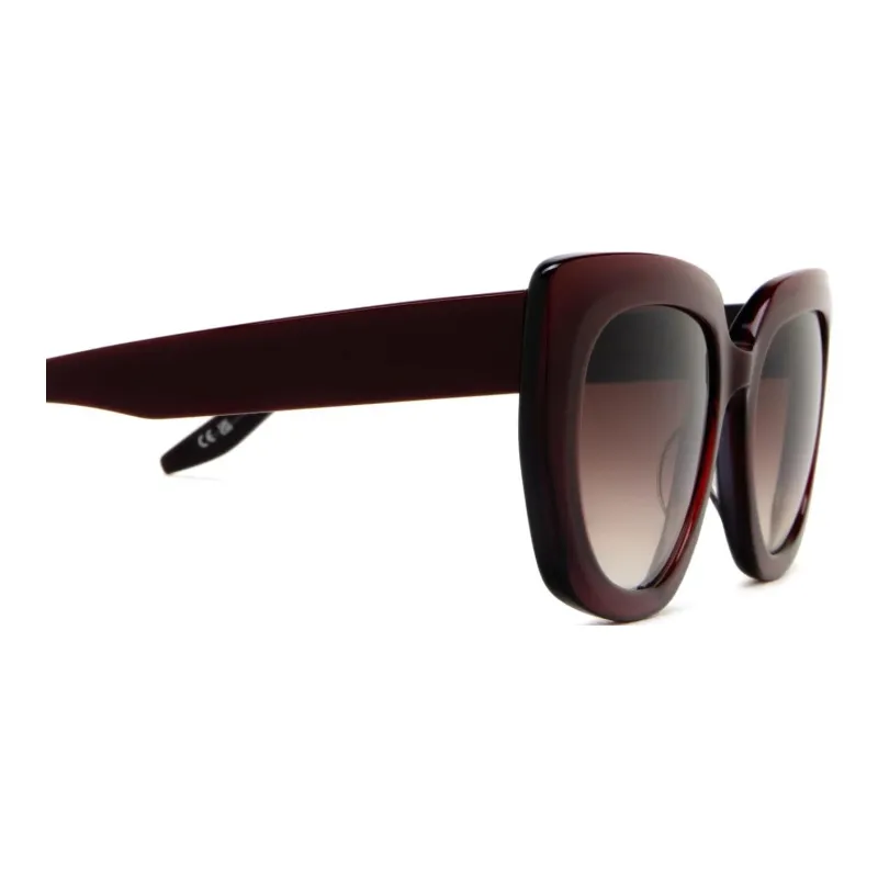 BARTON PERREIRA Acetate Cat Eye Sunglasses Women's Deep Red-2