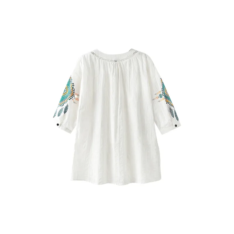 Cypress House Shirt Women's White-1