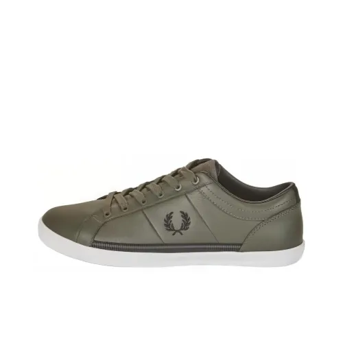 FRED PERRY Low-Top Skateboard Shoes Men's Green