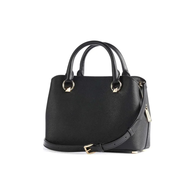 MICHAEL KORS Edith Leather Shoulder Bag Crossbody Bag Handbag Small Size Women's Pure Black-1