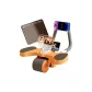 3rd Setting Adjustment Large Panel Abdominal Roller-Orange