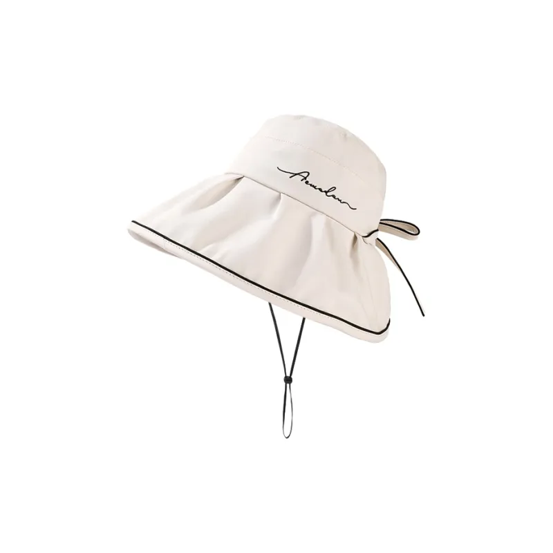 AAJF Vinyl Sun Protection Hats Women's-4